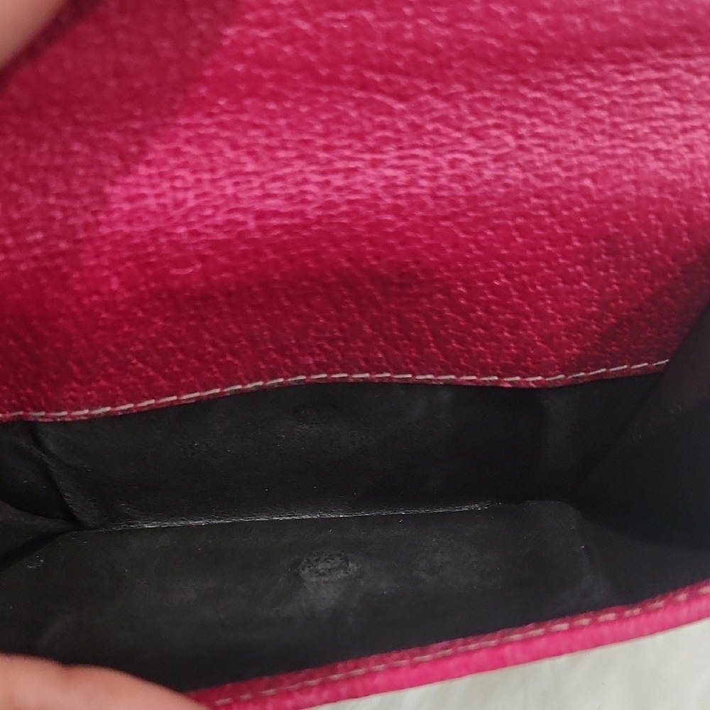 🤎▪️Gucci▪️ Beige and Red Women's Canvas Red Leather Trim Wallet - Picture 5 of 16